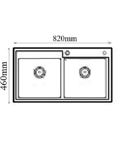 Chậu rửa bát Golicaa GCD-8246 - 8 Chậu rửa bát Golicaa GCD-8246 - 7