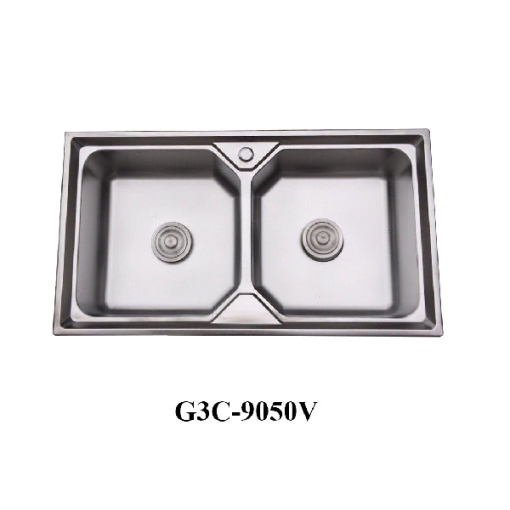 CHẬU RỬA CHÉN BÁT INOX GOLICAA G3C-9050V - 1