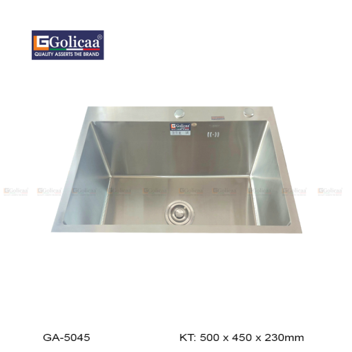 CHẬU RỬA CHÉN BÁT 1 HỘC GOLICAA GA-5045 - 5