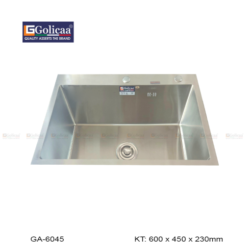 CHẬU RỬA CHÉN BÁT 1 HỘC GOLICAA GA-6045 - 5