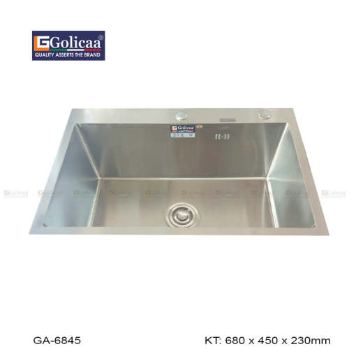 CHẬU RỬA CHÉN BÁT 1 HỘC GOLICAA GA-6845 - 5