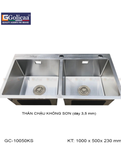 CHẬU RỬA CHÉN GOLICAA GC-10050KS - 9