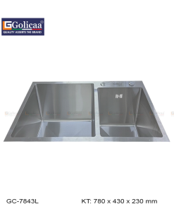 CHẬU RỬA CHÉN BÁT GOLICAA GC-7843L - 10 CHẬU RỬA CHÉN BÁT GOLICAA GC-7843L - 9