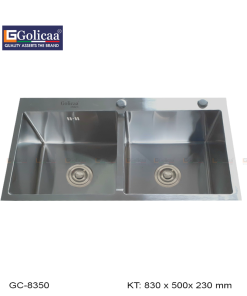 Chậu rửa chén Inox GOLICAA GC-8350KS - 18 Chậu rửa chén Inox GOLICAA GC-8350KS - 17