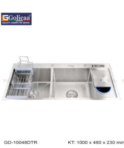 CHẬU RỬA CHÉN BÁT GOLICAA GD-10048DTR - 9