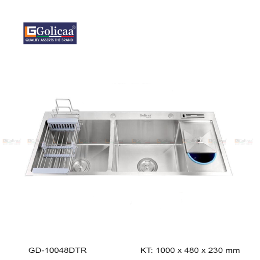 CHẬU RỬA CHÉN BÁT GOLICAA GD-10048DTR - 5