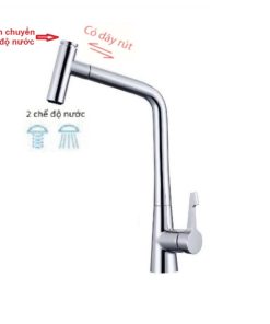 Vòi rửa chén nóng lạnh GOLICAA GL-441