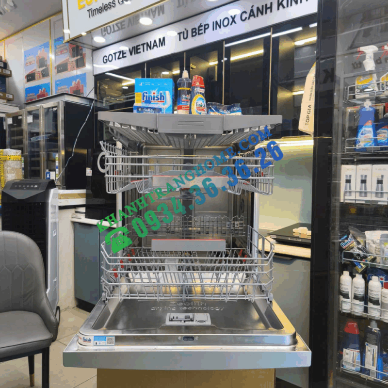 Máy rửa bát Bosch SMS6ZCI16E Series 6 Zeolith Độc lập - 146 Máy rửa bát Bosch SMS6ZCI16E Series 6