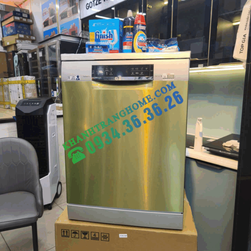 Máy rửa bát Bosch SMS6ZCI16E Series 6 Zeolith Độc lập - 150 Máy rửa bát Bosch SMS6ZCI16E Series 6