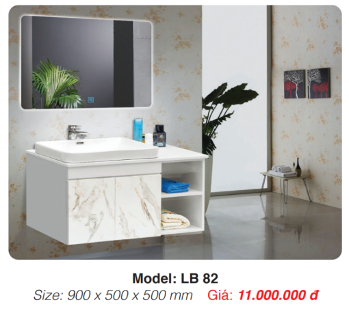 Tủ Lavabo Roland LB 82 - 3