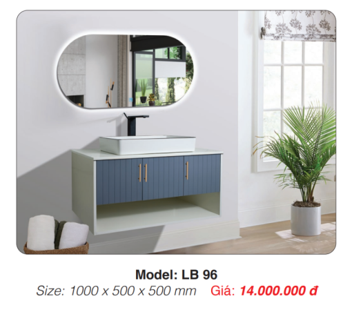 Tủ Lavabo Roland LB 96 - 3