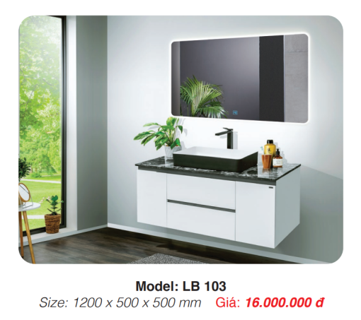 Tủ Lavabo Roland LB 103 - 3
