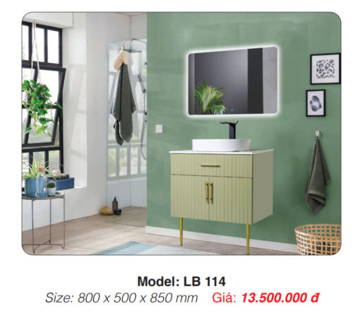 Tủ Lavabo Chân Đứng Roland LB 114 - 3
