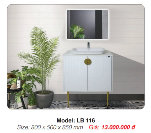 Tủ Lavabo Chân Đứng Roland LB 116 - 3