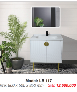 Tủ Lavabo Chân Đứng Roland LB 117 - 8 Tủ Lavabo Chân Đứng Roland LB 117 - 7
