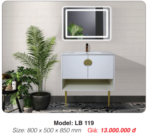 Tủ Lavabo Chân Đứng Roland LB 119 - 3