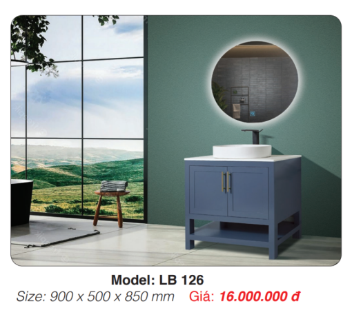 Tủ Lavabo Chân Đứng Roland LB 126 - 5