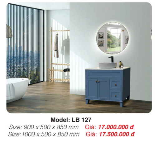 Tủ Lavabo Chân Đứng Roland LB 127 - 3