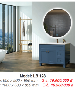 Tủ Lavabo Chân Đứng Roland LB 128 - 6 Tủ Lavabo Chân Đứng Roland LB 128 - 5