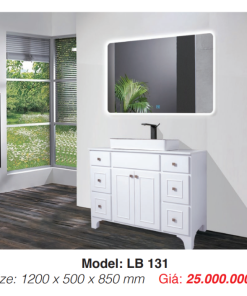 Tủ Lavabo Chân Đứng Roland LB 131 - 8 Tủ Lavabo Chân Đứng Roland LB 131 - 7