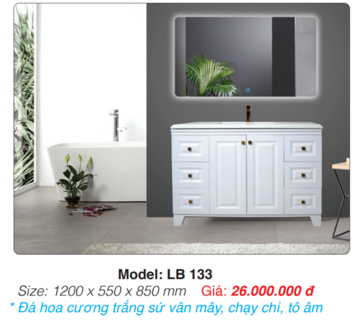 Tủ Lavabo Chân Đứng Roland LB 133 - 3