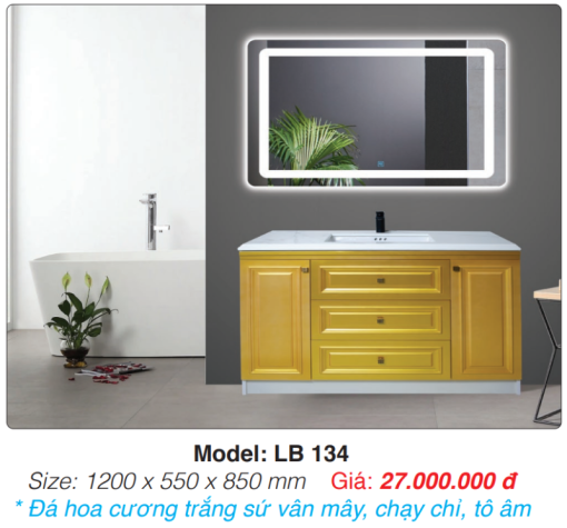 Tủ Lavabo Chân Đứng Roland LB 134 - 3