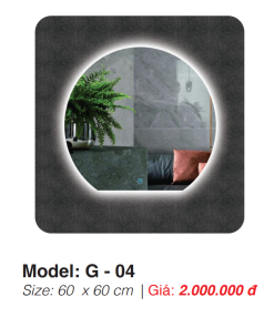 Gương Led Roland G-04 - 10 Gương Led Roland G-04 - 9