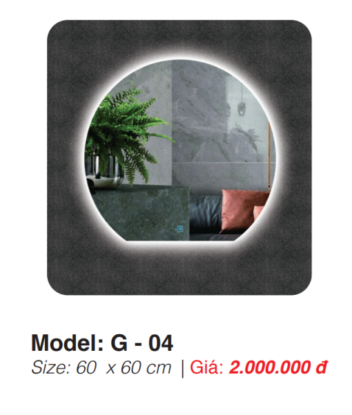 Gương Led Roland G-04 - 5