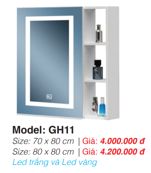 Tủ Gương Roland GH11 80×80 - 7