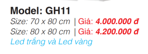 Tủ Gương Roland GH11 70×80 - 9