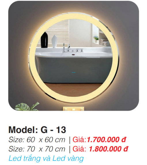 Gương Led Roland G-13 - 3
