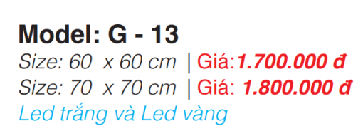 Gương Led Roland G-13 - 5