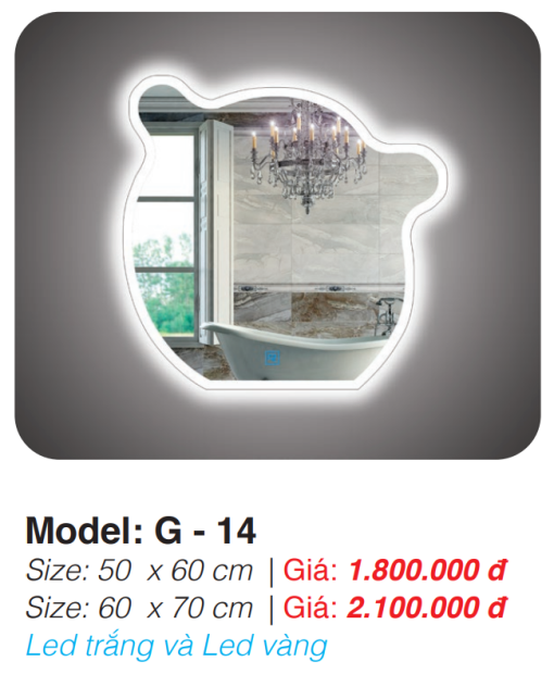 Gương Led Roland G-14 - 3
