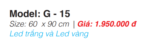 Gương Led Roland G-15 - 5