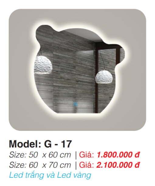 Gương Led Roland G-17 60×70 - 3