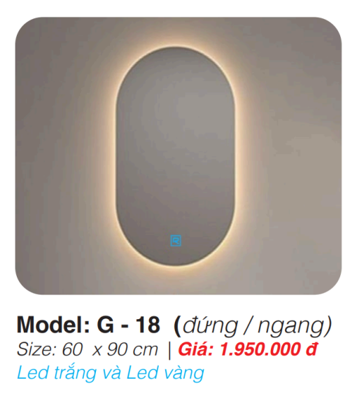 Gương Led Roland G-18 - 3