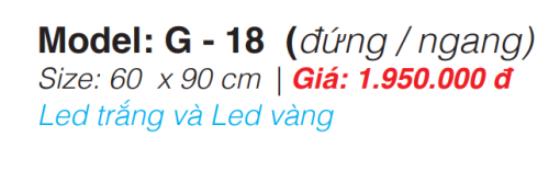Gương Led Roland G-18 - 5