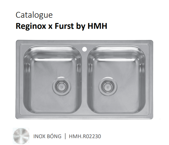 Chậu rửa chén Reginox Diplomat 20 Lux HMH.R02230