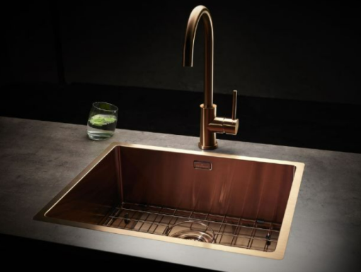 Chậu Rửa Bát Reginox Miami Đồng PVD HMH.R30738 - 5