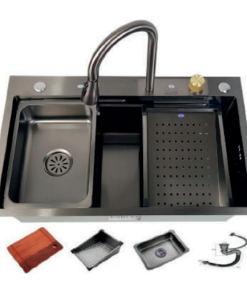 Chậu rửa chén liền vòi GOLICAA GA-7546DV