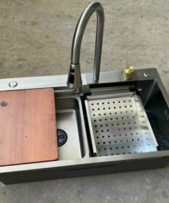 CHẬU RỬA CHÉN BÁT 1 HỘC VÒI ÂM GOLICAA GA-7846DVI - 19