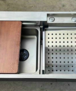 CHẬU RỬA CHÉN BÁT 1 HỘC VÒI ÂM GOLICAA GA-7846DVI - 21