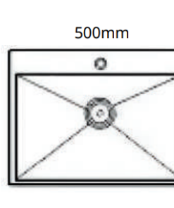 CHẬU RỬA CHÉN BÁT 1 HỘC GOLICAA GA-5045 - 7