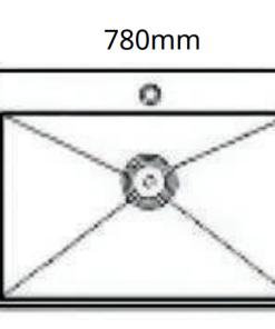 CHẬU RỬA CHÉN BÁT NANO XÁM GOLICAA GA-7846NX - 9