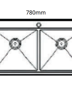 CHẬU RỬA CHÉN BÁT GOLICAA GC-7843 - 7