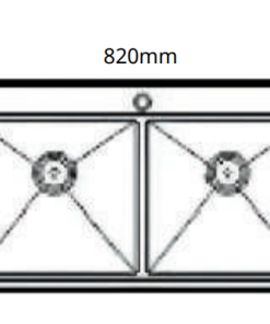 CHẬU RỬA CHÉN BÁT GOLICAA GC-8245ND - 7