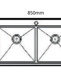 CHẬU RỬA CHÉN BÁT GOLICAA GC-8545 - 11