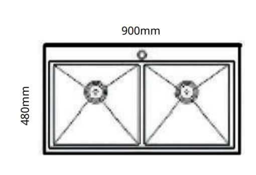 Chậu rửa bát Golicaa GC-9048KS - 3