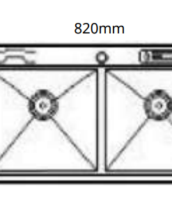 CHẬU RỬA CHÉN BÁT GOLICAA GC-8245DT - 5
