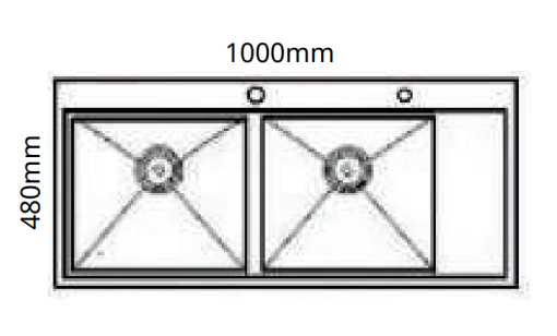CHẬU RỬA CHÉN GOLICAA GD-10048 - 5